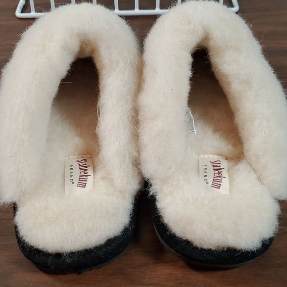 Staheekum Cressida Classic Slippers Like Ugg Scuffette‎ Size 9 Black Suede Mules - Picture 3 of 5